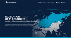 Desktop Screenshot of cis-legislation.com